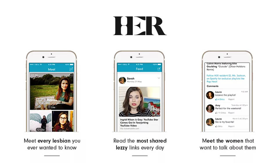 HER Dating App Review – A Haven Where Women Bond with Women