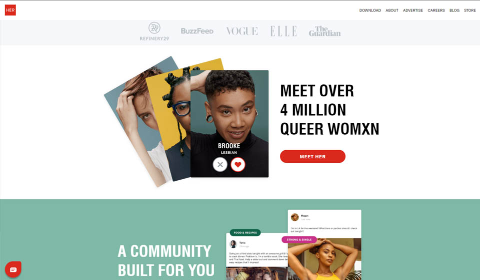 HER Dating App Review – A Haven Where Women Bond with Women