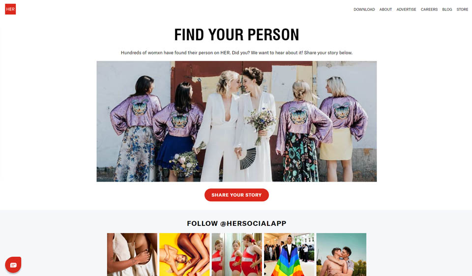 HER Dating App Review – A Haven Where Women Bond with Women