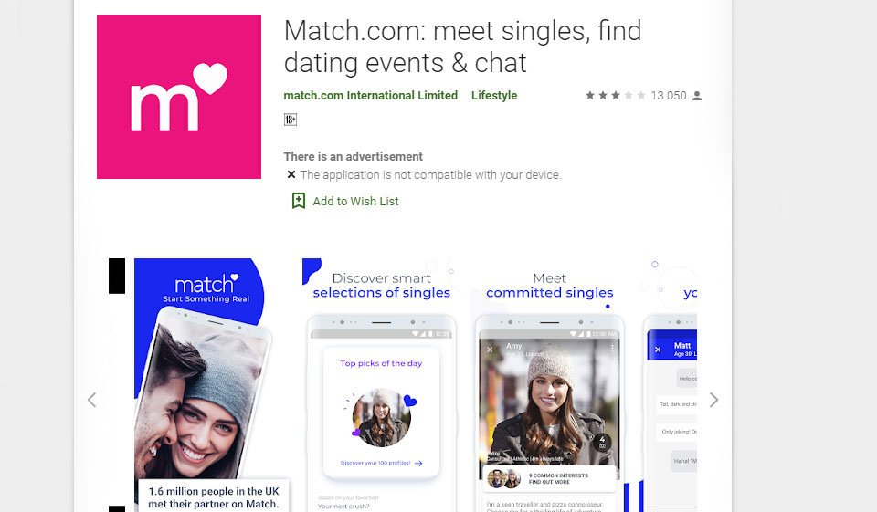 Match Mobile App